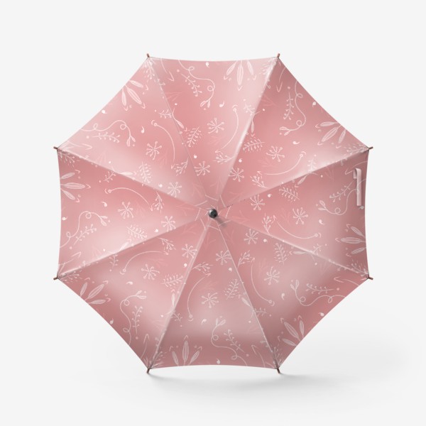 Зонт &laquo;розовое пасхальное яйцо,  в подарок на пасху&raquo;