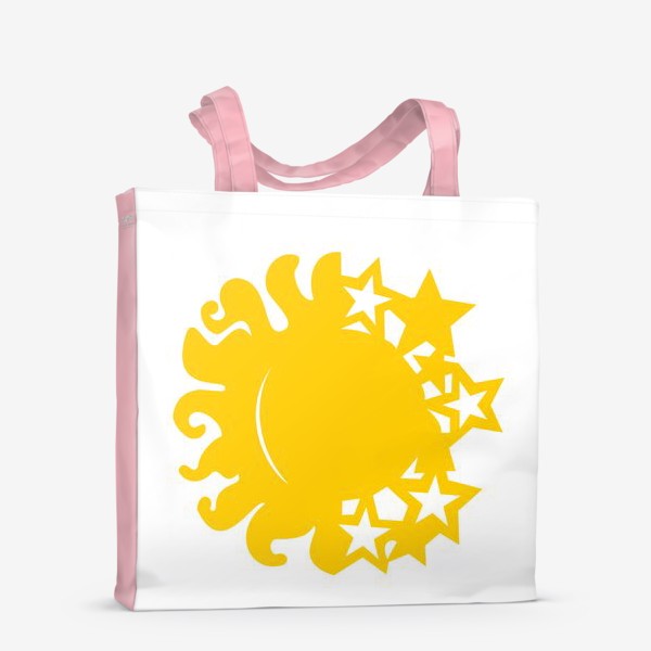 Сумка-шоппер «Солнце со звездами»