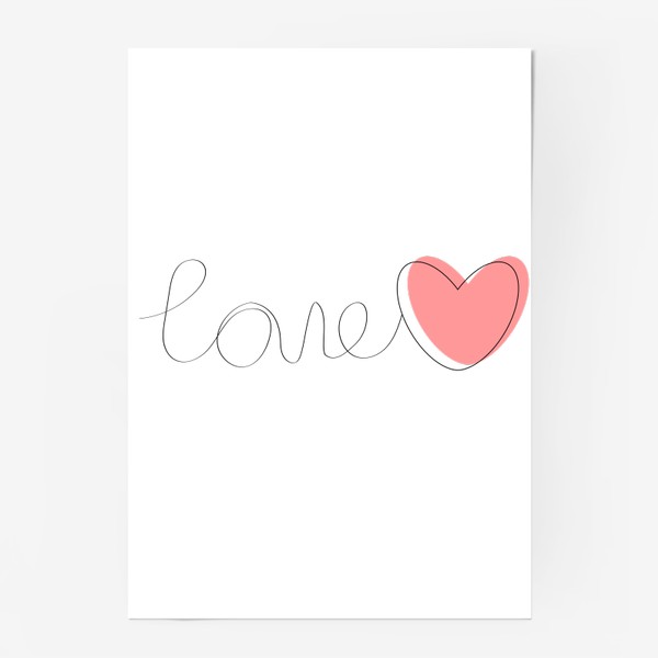 Постер «Линия любви»