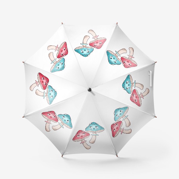 Зонт «Парочка мухоморов »