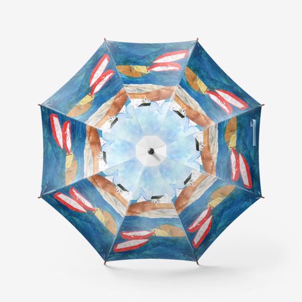 Зонт «домики6»