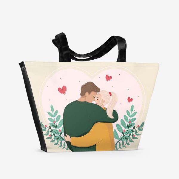 Пляжная сумка «Влюбленная парочка 2»