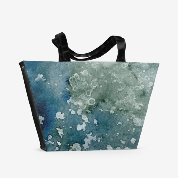 Пляжная сумка «Акварельный абстрактный фон»