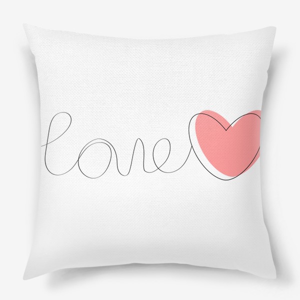 Подушка «Линия любви»