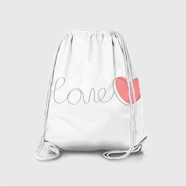 Рюкзак «Линия любви»