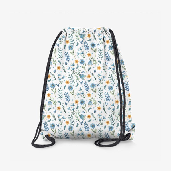 Рюкзак «Синие цветы»