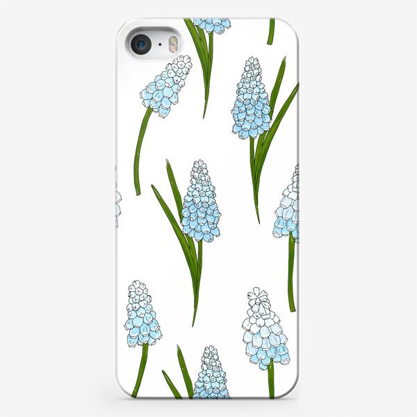 Чехол iPhone «мускари, цветы весенние»