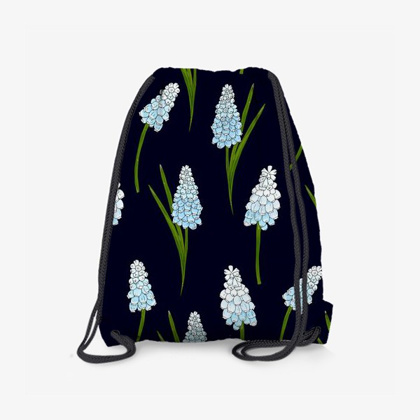 Рюкзак «весенние цветы, мускари»