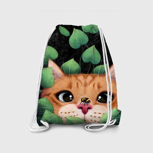 Рюкзак «Кот в листве»
