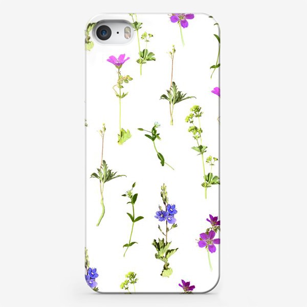 Чехол iPhone «Первоцветы. Весенние цветы»