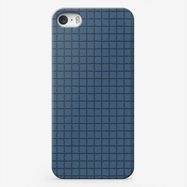 Чехол iPhone «синяя мозаика»