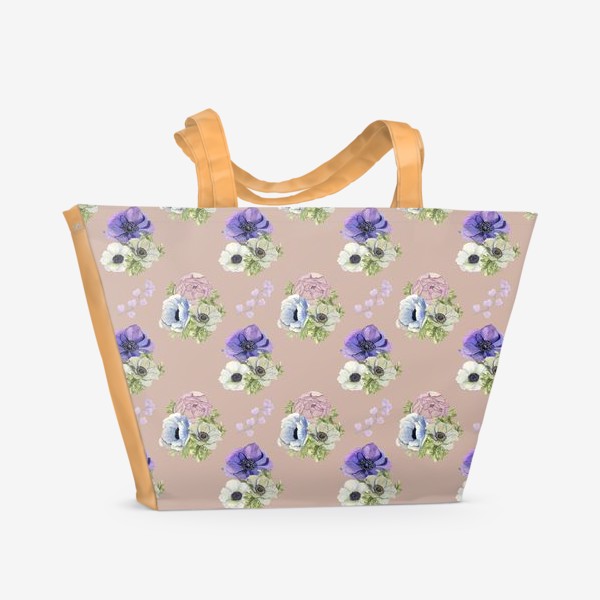 Пляжная сумка «Весенние цветы  »