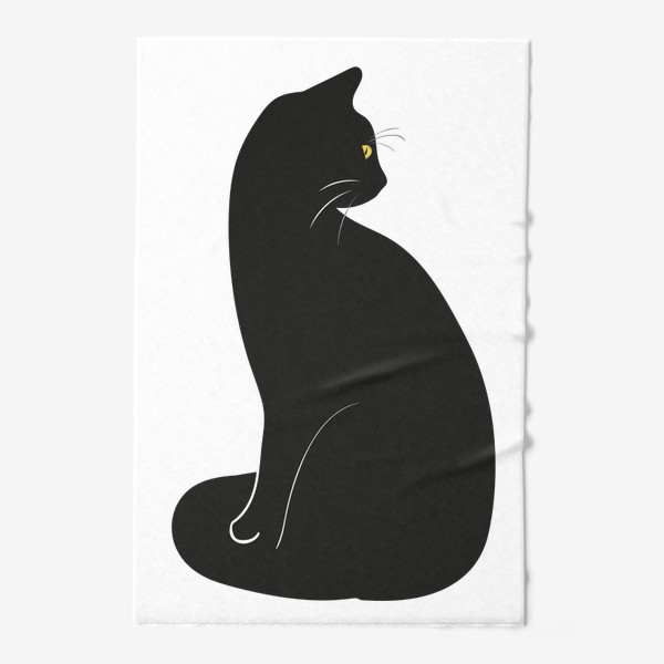 Полотенце «Чёрная кошка»