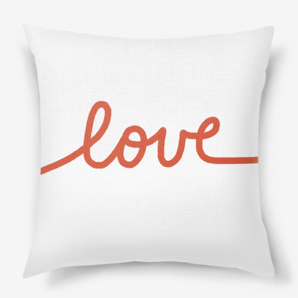 Подушка «Love Любовь»