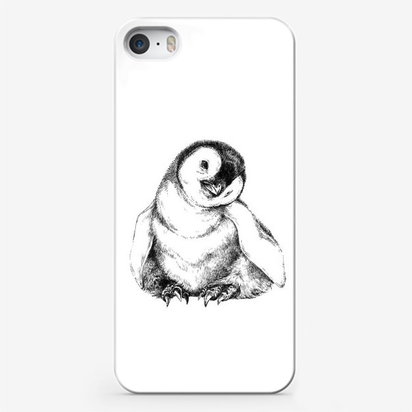 Чехол iPhone «Пингвиненок»