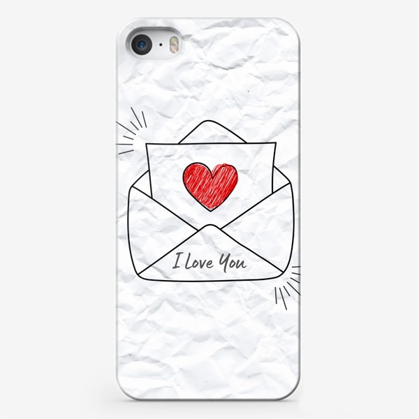 Чехол iPhone «Письмо о любви »