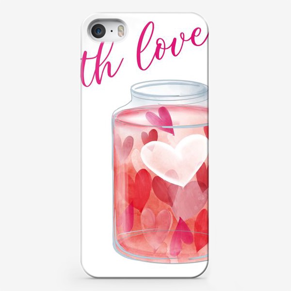 Чехол iPhone «С любовью »