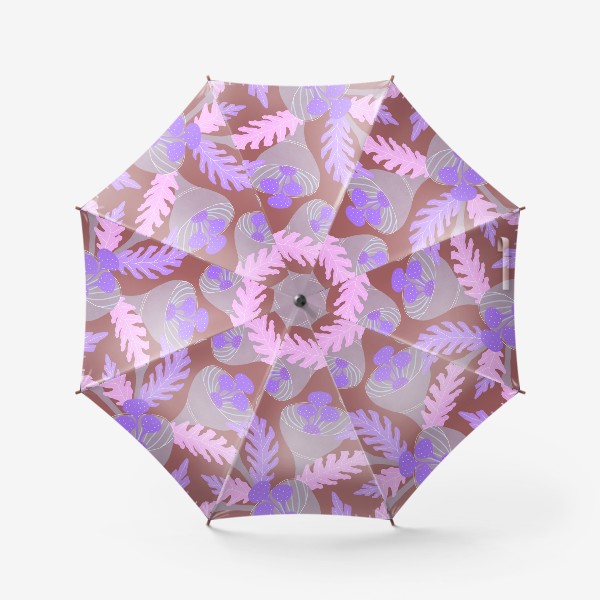 Зонт «Большие  космические цветы»