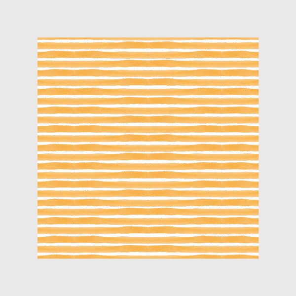 Скатерть &laquo;Абстрактный полосатый паттерн "тельняшка". Оранжевые акварельные полоски. Летняя коллекция.&raquo;