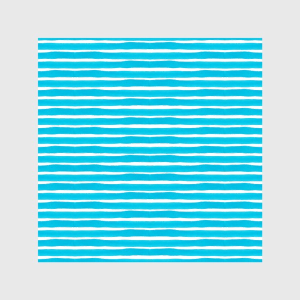 Шторы &laquo;Абстрактный полосатый паттерн "тельняшка". Голубые акварельные полосы. Летняя коллекция.&raquo;
