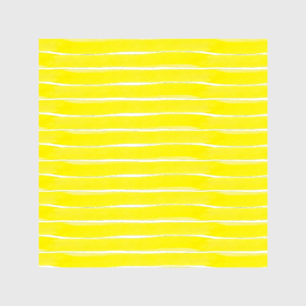 Шторы «Абстрактный полосатый паттерн "тельняшка". Жёлтые полоски. Летняя коллекция.»