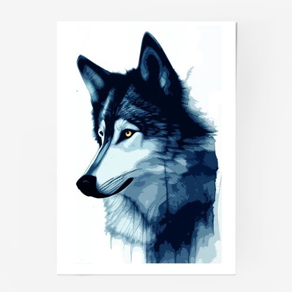 Постер «Синий волк»