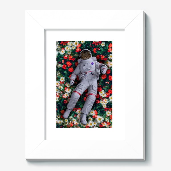 Картина «Красота по Американски - Кот Гагарин Космонавт»