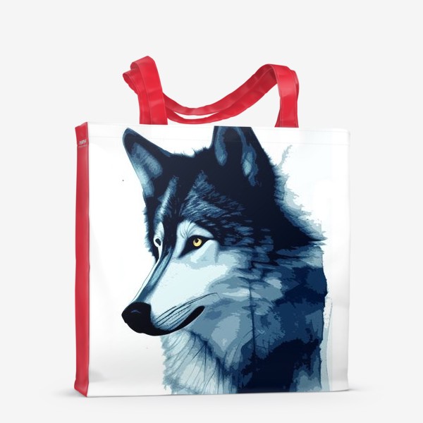 Сумка-шоппер «Синий волк»