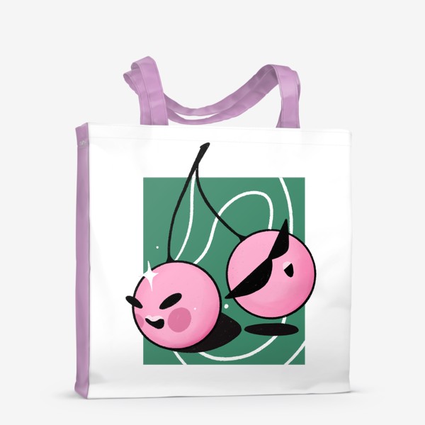 Сумка-шоппер «веселые вишни »