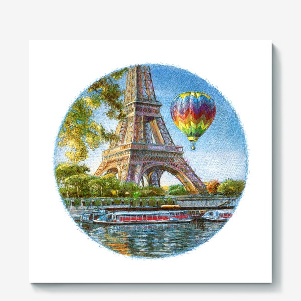 Холст «Paris. Tour Eiffel.»