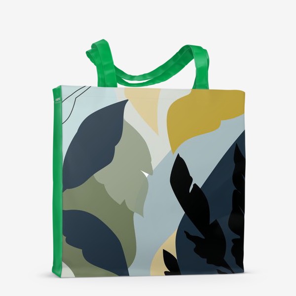 Сумка-шоппер «Стилизованные листья»