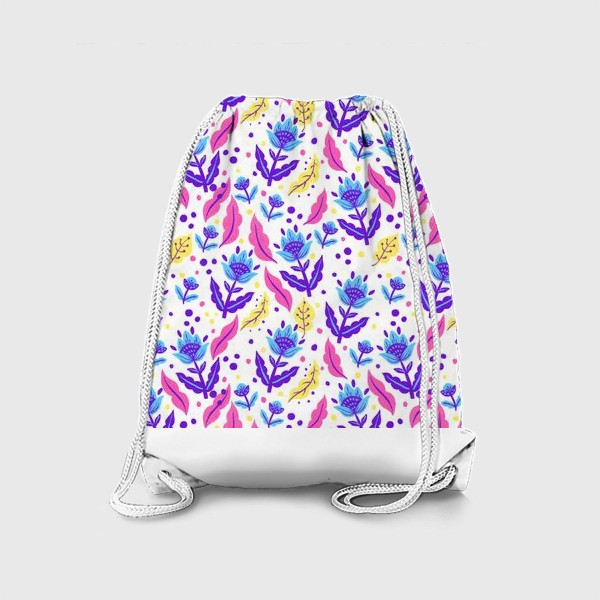 Рюкзак «Цветочная летняя полянка.»