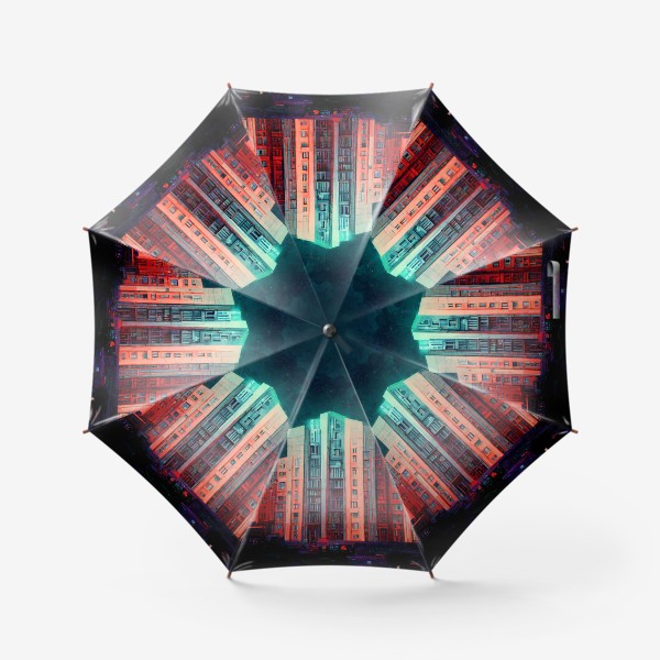 Зонт «Панелька глазами нейросети»