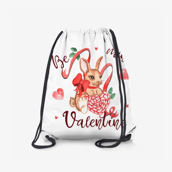 Рюкзак «Кролик "Будь моей валентинкой"»
