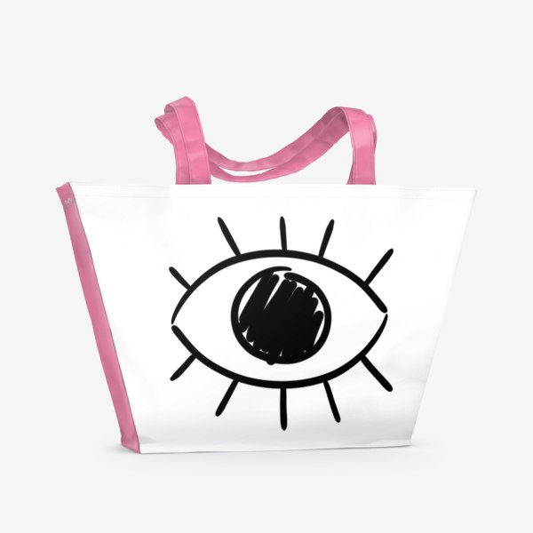 Пляжная сумка «Глаз»