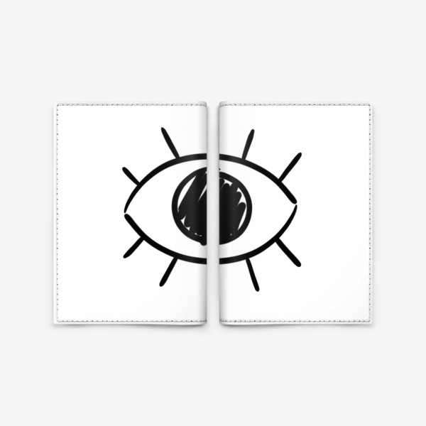 Обложка для паспорта «Глаз»