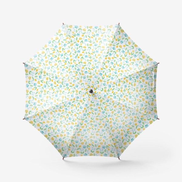 Зонт «Первоцветы и бабочки»
