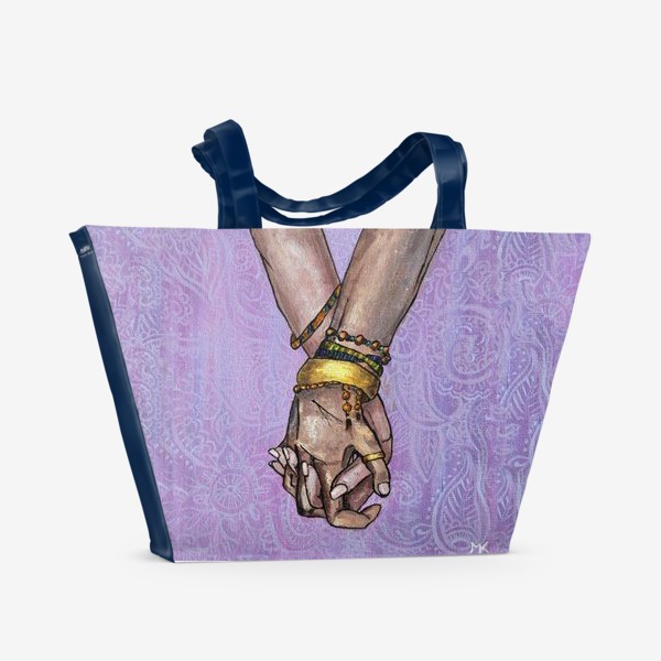 Пляжная сумка «Соединение»