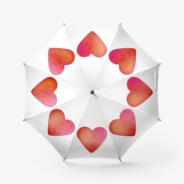 Зонт «Сердце - любовь»