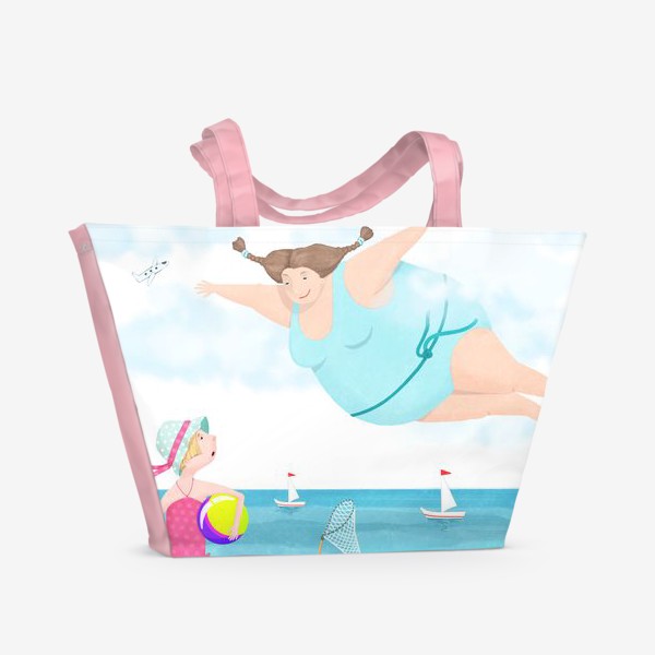 Пляжная сумка «мечты сбываются»