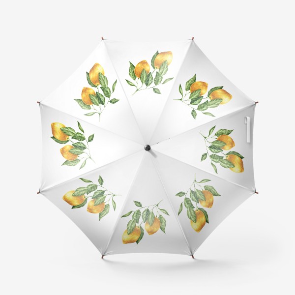Зонт «Лимоны на ветке»