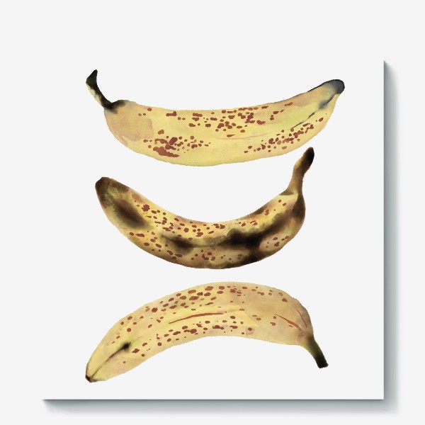 Холст «Три банана»