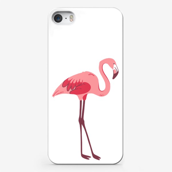 Чехол iPhone «Фламинго»