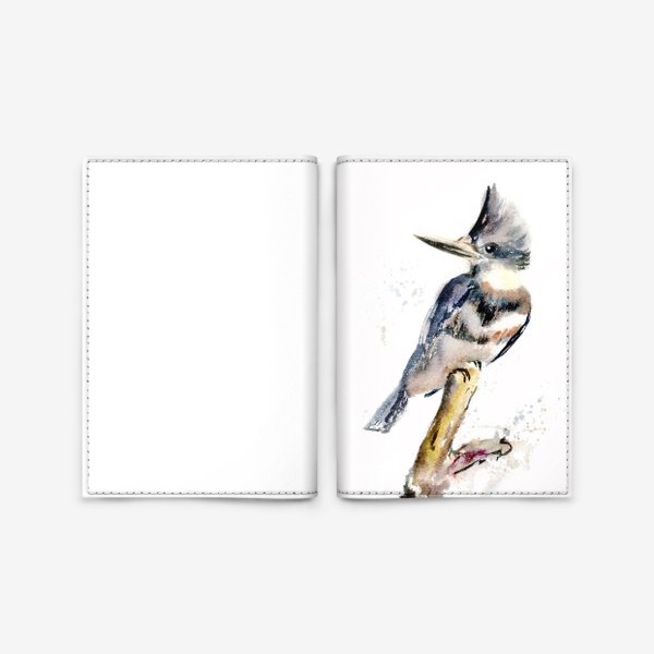 Обложка для паспорта «птица»