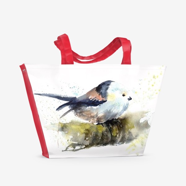 Пляжная сумка «пташка»
