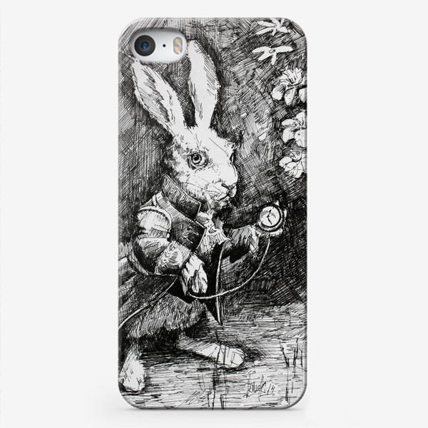 Чехол iPhone «Кролик из "Алисы в стране чудес"»