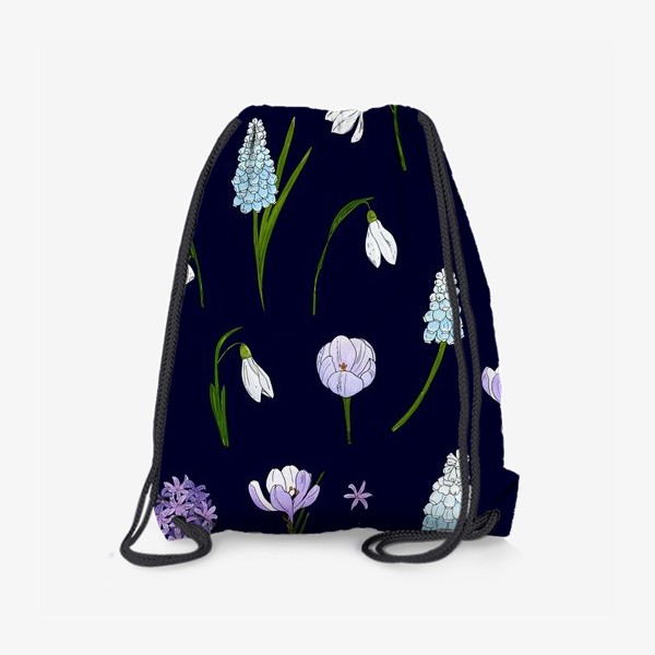 Рюкзак «весенние цветы, первоцветы»