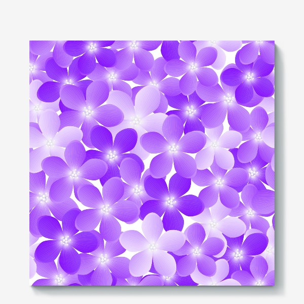 Холст «Фиолетовый букет»