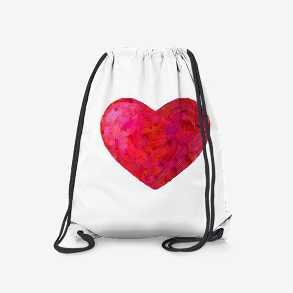 Рюкзак «Сердце мазками краски»