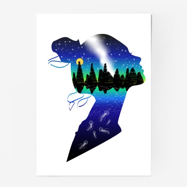 Постер «Девушка-космос»